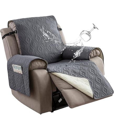 Housse De Chaise Inclinable TAOCOCO - 100% étanche, Surdimensionnée, Couleur Chocolat