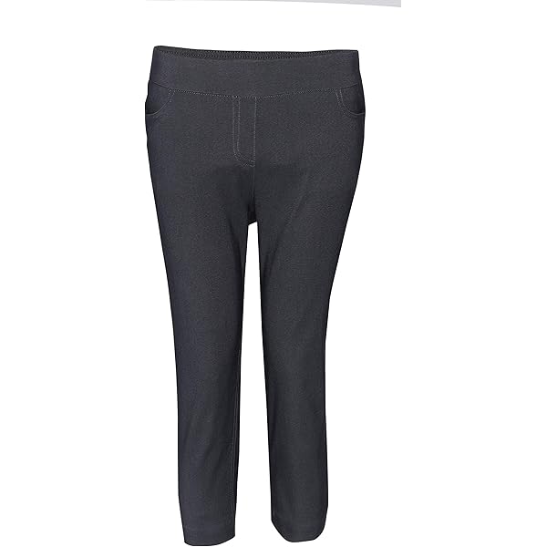 SLIM-SATION Misses Ankle Pant - Pantaloni Donna Alla Caviglia Con Pannello Snellente E Tasche - Lavabili In Lavatrice