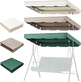Flexzion Replacement Canopy for Outdoor Swing 66 x 45 White UV Weatherproof view 9
