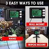 DANOPLUS pH Temperature Meter ATC Auto Calibration Aquarium Hydroponics Water view 2