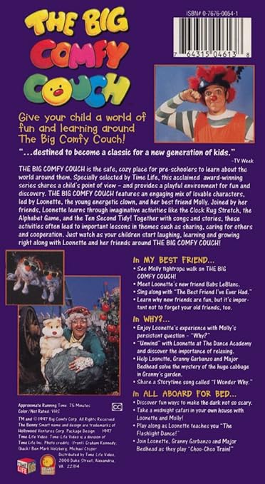 Amazon Com The Big Comfy Couch My Best Friend Why All Aboard