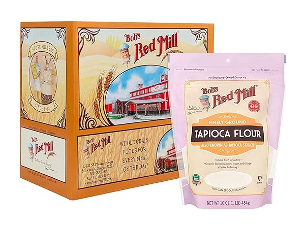 BOB’S RED MILL FINELY GROUND TAPIOCA FLOUR, 16 OZ