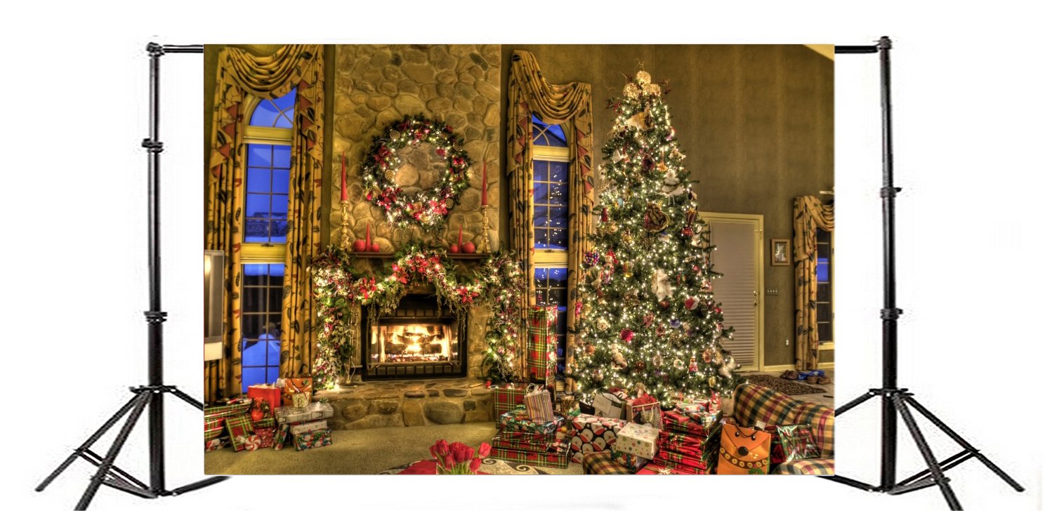 Christmas Photography Backdrops Yeele 7×5 ft HD Vinyl