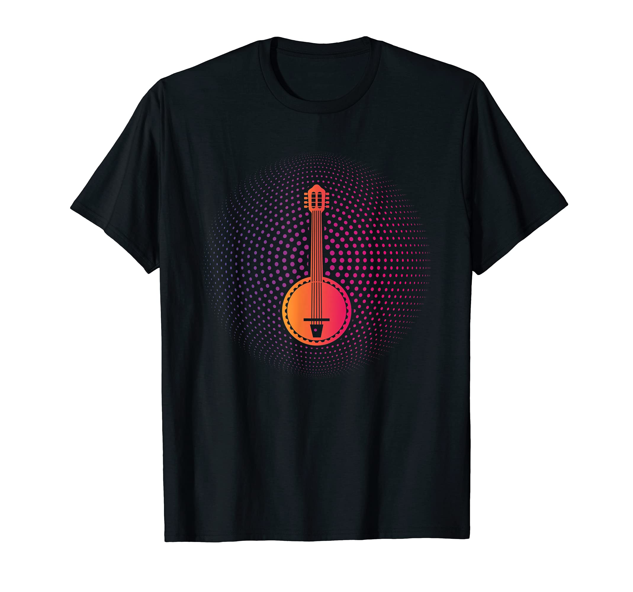 Banjo Bluegrass Musical Instruments Banjo Guitar T-Shirt
