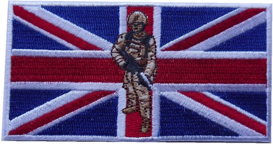 The England Store British army patch. Union Jack British soldier