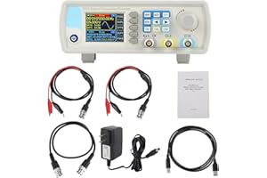 WALFRONT JDS6600 DDS Generator Counter 15MHz 60MHz High Exactness Dua Channel Arbitrary Waveform Function Generator Frequency Meter 266MSa/s (15Mhz)