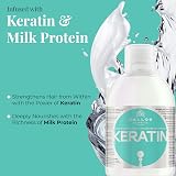 Kallos KJMN Keratin Shampoo Regenerating 1000ml Dry Damaged Hair Keratin Protein view 7