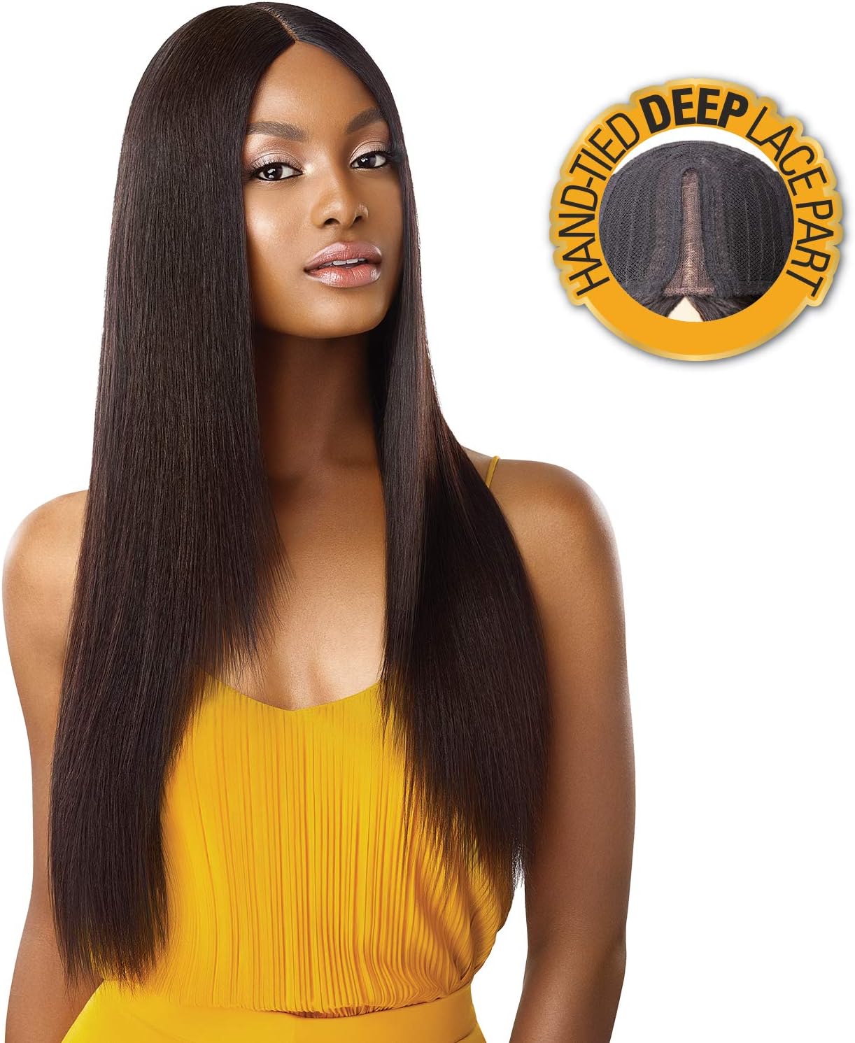 Straight V Cut 26 Nbrn Outre Unprocessed 100 Human Hair The