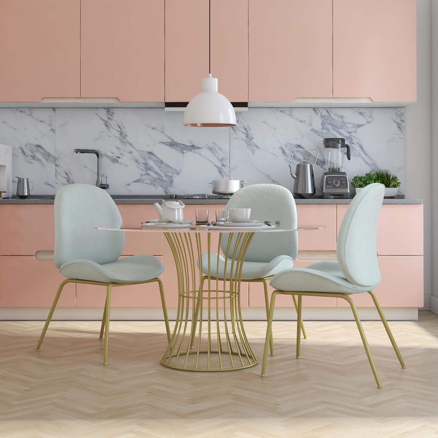 Best dining room table velvet chairs teal