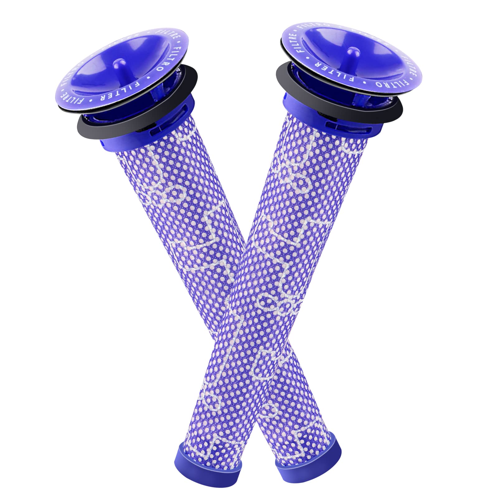 2Pack Replacement Pre Filters for Dyson - Whekeosh Vacuum Filter for Dyson V6 V7 V8 DC59 DC58 Replaces Part 965661 01