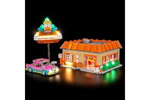 LIGHTAILING Light for Lego-10352 The Simpsons: Krusty-Burger - Led Lighting Kit Compatible with Lego Building Blocks Model - 