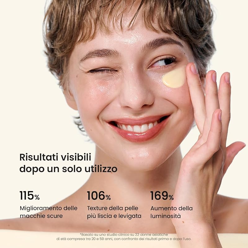 Crema Viso Radiant Vita alla Niacinamide - Illuminante e Anti-Macchie - Correttore Macchie Scure e Idratante - Skin Care Coreana per Tutti i Tipi di Pelle - Idea Regalo Donna - 50ml