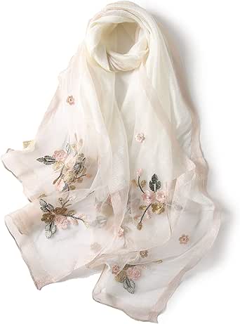 Seda Bufanda de lana de seda de morera Bufanda cálida para mujer