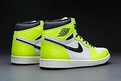 Nike Men's Air Jordan 1 Retro High Og Shoes, Volt