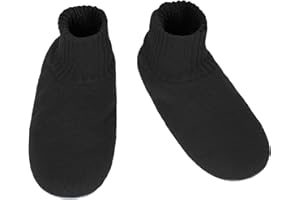 Panda Bros Slipper Socks Soft Cozy Thick House Indoor Boot Sock Shoes with Anti-Skid Bottom Soles for Men's