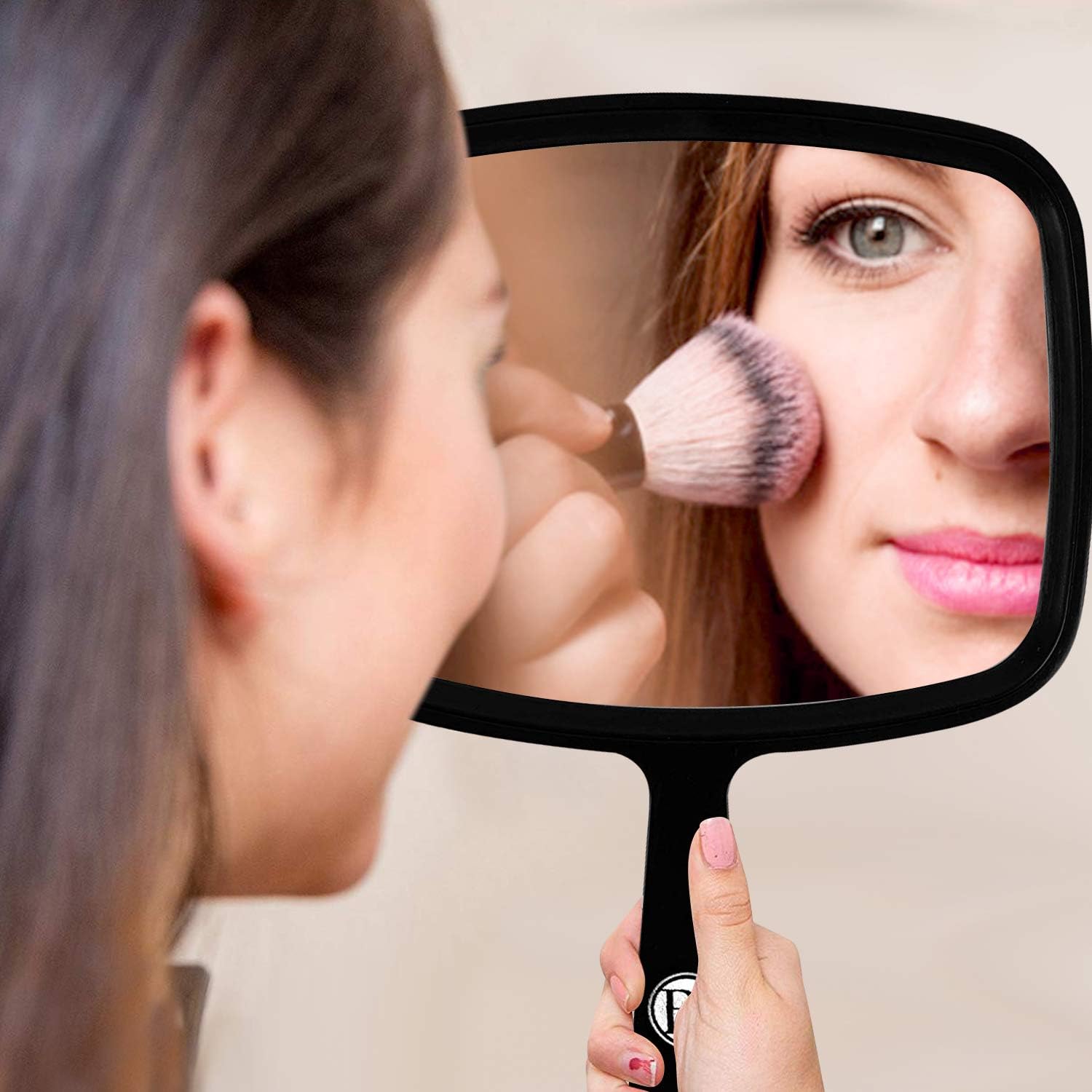 BeautifyBeauties Makeup Hand Mirror - 7.5 X 11 (1): Beauty