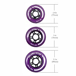 Rollerex VXT500 Inline Skate Wheels
