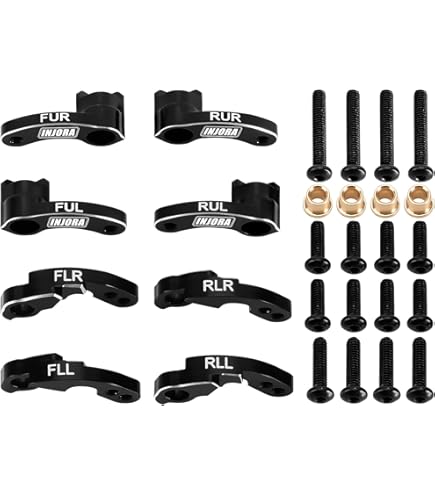 Essieu Avant Rc Ensemble Complet D'Essieux De Portail Avant Arrière En