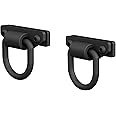 ARIES 2081300 Heavy-Duty Tow Hooks Anti-Rattle D-Ring Shackles, 9,000 lbs Capacity