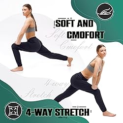 Walifrey Womens Joggers with Pockets, Drawstring