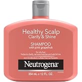 Neutrogena Healthy Scalp Clarify &amp; Shine Shampoo, Pink Grapefruit 12 fl oz