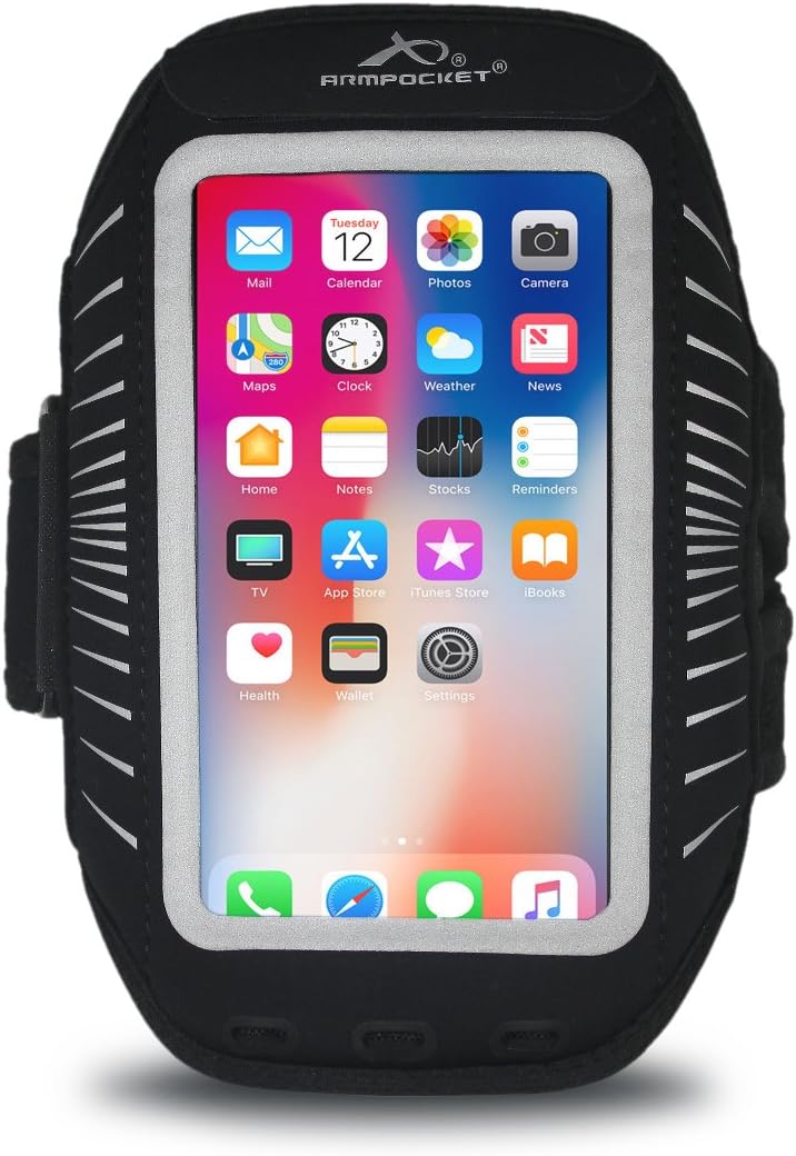 Armpocket Racer Plus armband for iPhone 6S/6 Plus, iPhone 7 or 7 Plus and Galaxy S7 and S6 edge