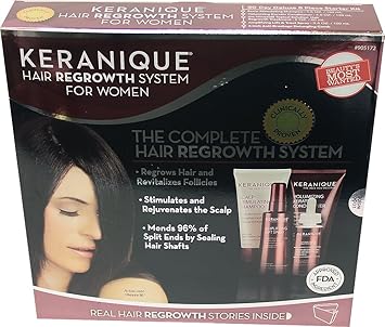 Amazon Com Keranique Complete Hair Regrowth System For Women
