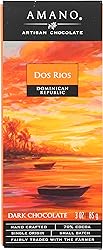 AMANO ARTISAN CHOCOLATE Dos Rios Dark Chocolate Bar