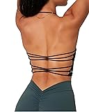 Danysu Backless Longline Sports Bras for Women