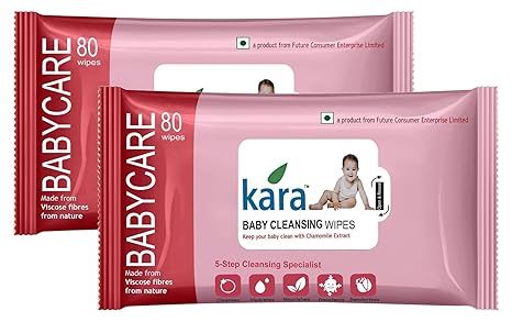 kara baby cleansing wipes