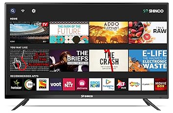 Shinco 102 cm (40 Inches) Full HD Smart LED TV SO42AS-E50 (Black) (2019 model)