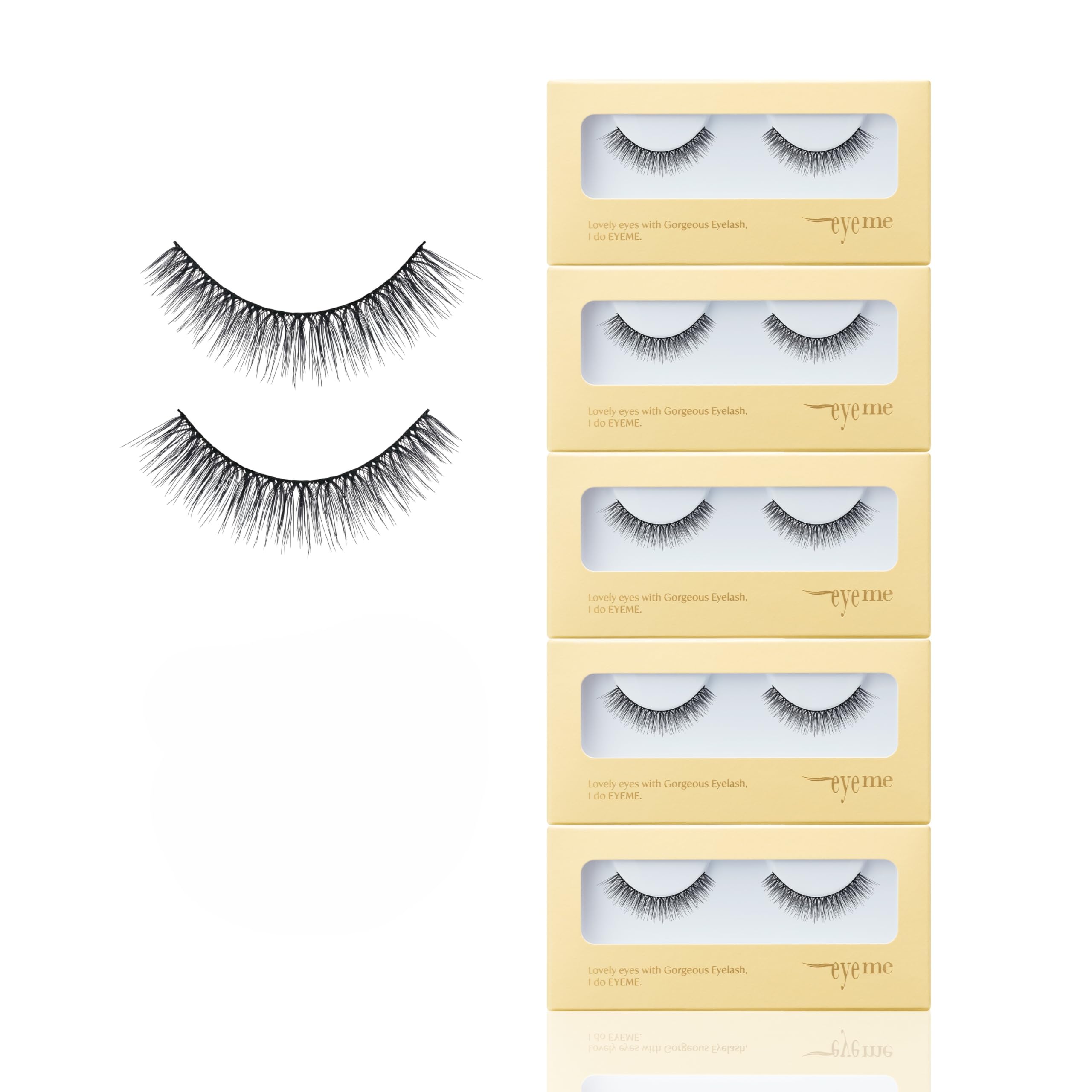EYEME Eyelash NO.30 – 5 Set Pack, Premium False