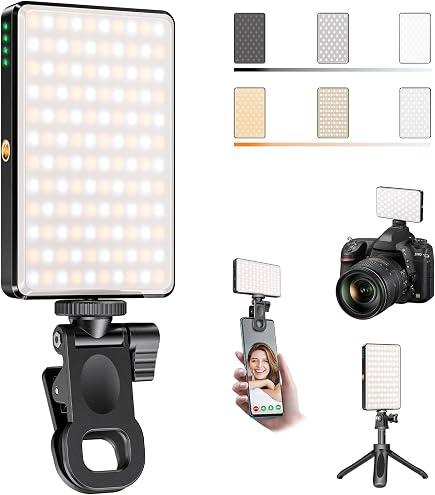 Light Stick LED RGB Andoer Da 20 W – Tubo Pieghevole Con 114 LED, Temperatura 3200-5500K, Telecomando E Batteria Integrata