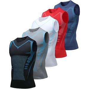 Shirt for Men, Compression Shirt Men, Shape & Control, Pull in Your Stomach & Waist, Quick-Drying and Breathable
