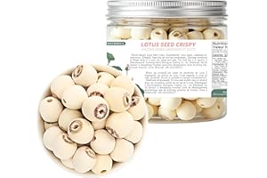 BAYUEDEGUA-Lotus Seed Crispy 180g/6.34oz No additives|Pure vegetarian,Dehydrated dried vegetables and fruits with core remova