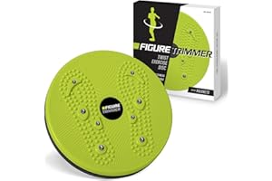 Figure Trimmer Core Abs Twister Board - Waist Sculptor Twister Board for Core & Ab Exercise - Waist Twisting Disc, Dizzy Disc Twist Board for Slimming Workout with 8 Magnets Reflexology