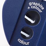 Staedtler 512 128 Double-Hole Triangular Pencil Sharpener, Metal Inset, 30° view 5