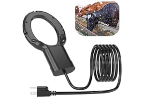 KNEOYR 750W Deicer, Aluminum Casing – Perfect for Livestock, Poultry, Horses, Cows, and Wildlife, Providing Outdoor Drinking Solutions in Winter. A Reliable Water Trough/Tank Heater for Livestock