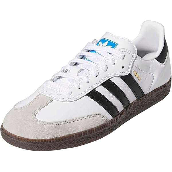 Amazon.com | adidas Men's Samba Vegan Sneaker, FTWR White Core Black Gum5,  Ftwr White Core Black Gum5, 9.5 US | Soccer