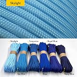 EdcX Paracord 4mm 550 Type III 32‑strand 7‑core 100% Nylon 10m-300m view 2