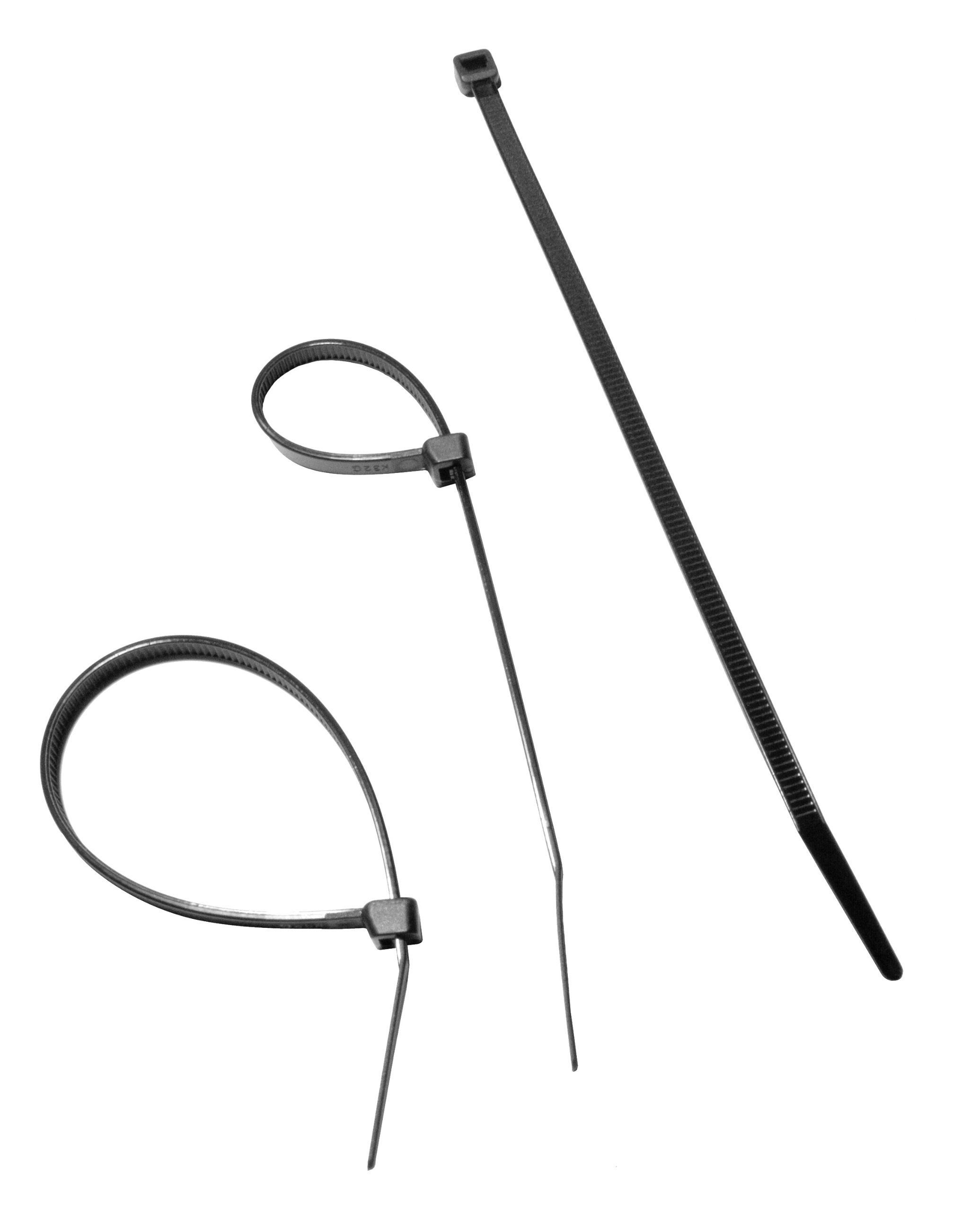 Coolaroo Shade Fabric Accessories, Alloy Steel, Black, 20Count