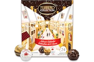 FERRERO COLLECTION Christmas Advent Calendar; Fine Assorted Chocolate and Coconut Confections; 259g