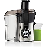 Hamilton Beach Juicer Machine, Big Mouth Large 3 inch Feed Chute for Whole Fruits and Vegetables, Easy to Clean, Centrifugal 