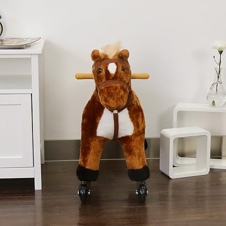 toy horse that walks and neighs