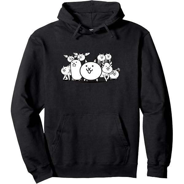 Sweat à Capuche Noir Cats Broadway - Nouveau Logo - Taille S à 3XL - Homme - Pullover En Molleton
