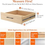 Lifewit 4 Pack Drawer Dividers 4in High Adjustable 13.5-22in Expanding view 2