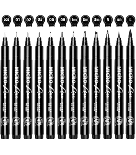 thumbnail image 2 of Pentel Pointliner S20P Technical Drawing Drafting Sketching Pen 2 of 11