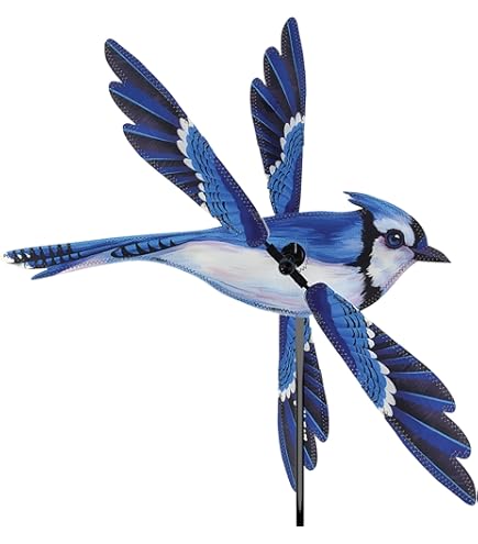 Whirligig Premier Kites Con Cane Carlino - Girandola Da Giardino In Tessuto UV Resistente, 14.5x8.5 Pollici