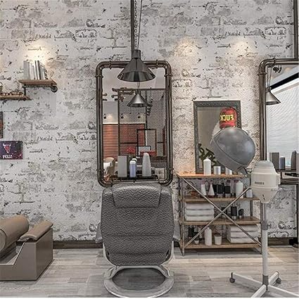 Pmhhc Pietra Mattoni 3d Carta Da Parati Camera Da Letto Soggiorno Sfondo Parete Vinile Retro Parete Rotolo Di Carta Rustico Finto Pietra Sfondi