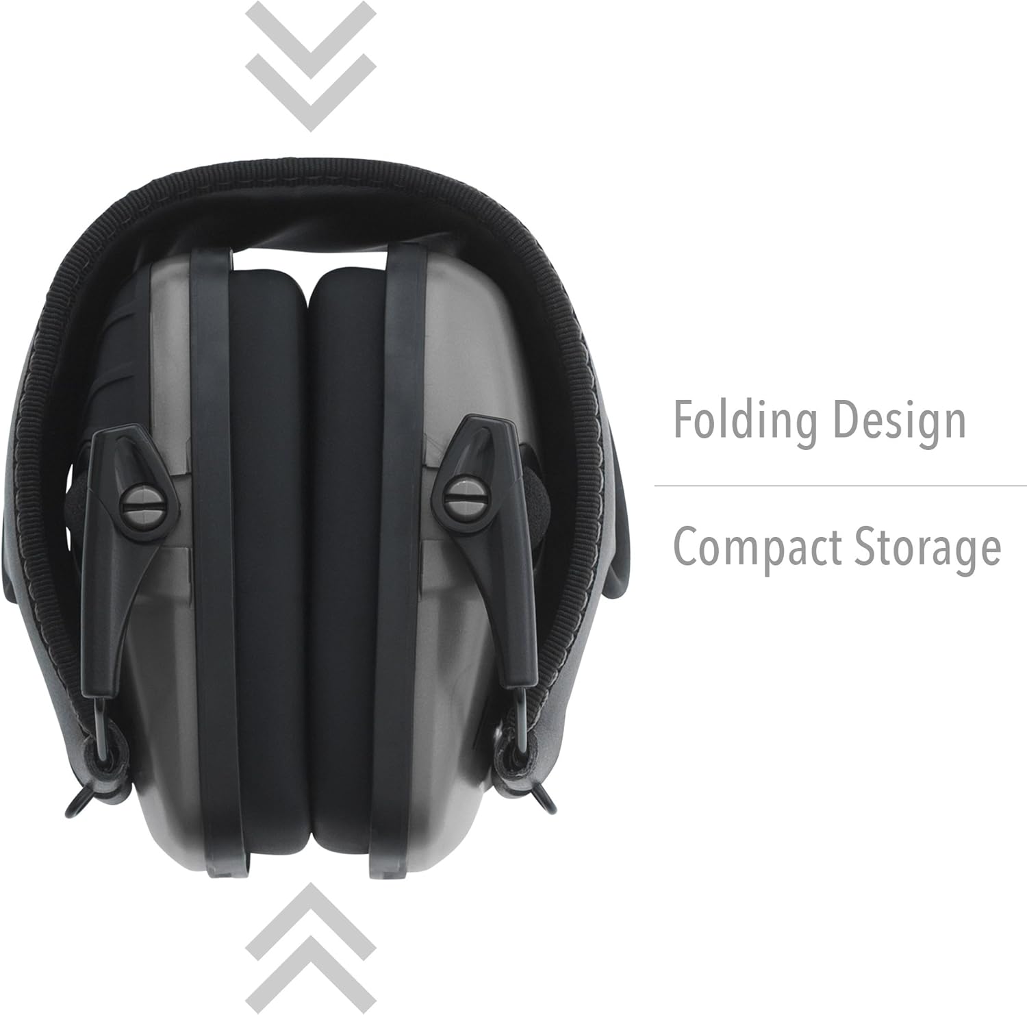 Howard Leight by Honeywell Impact Sport Sound Amplification Electronic Shooting Black Earmuff with Genesis Sharp-Shooter Shooting Glasses, Clear Lens: Home Improvement